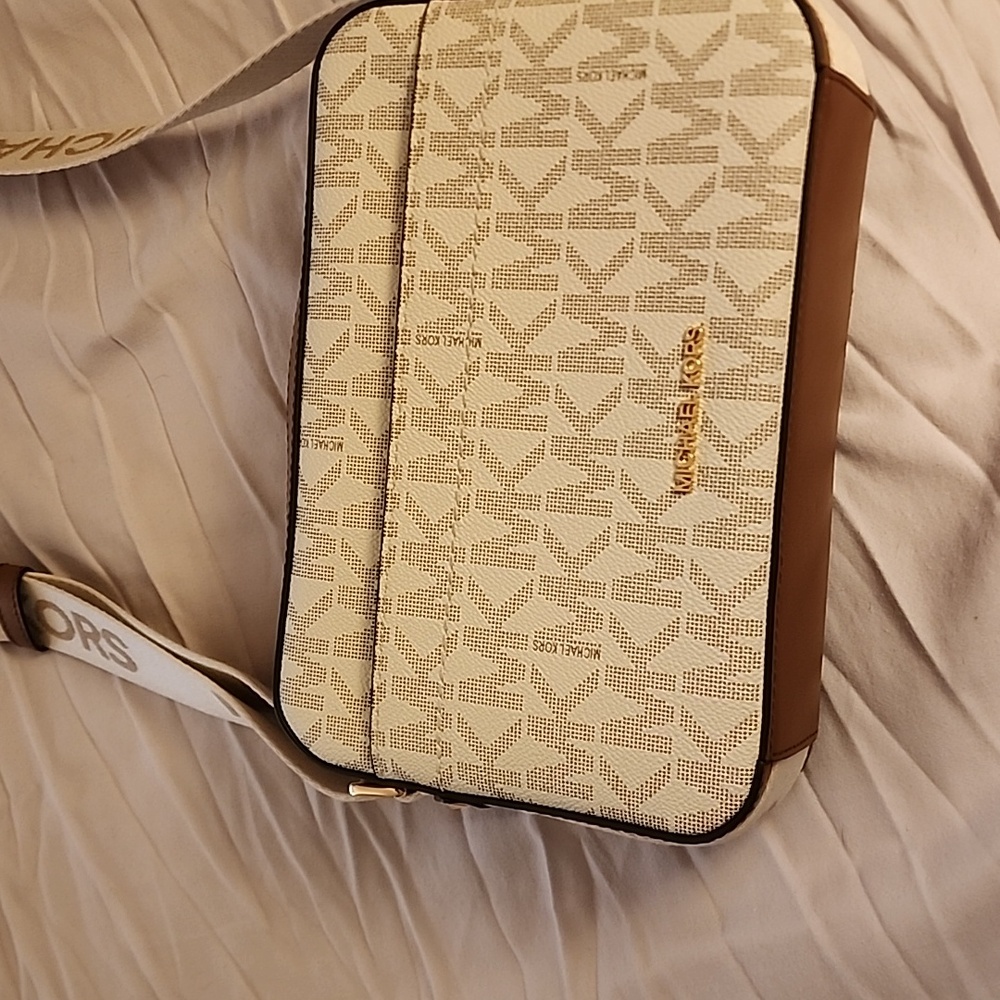 Michael Kors monogram shoulder bag